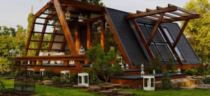 32 Inspirasi Desain Rumah Dengan Konsep Eco House Yang Menarik